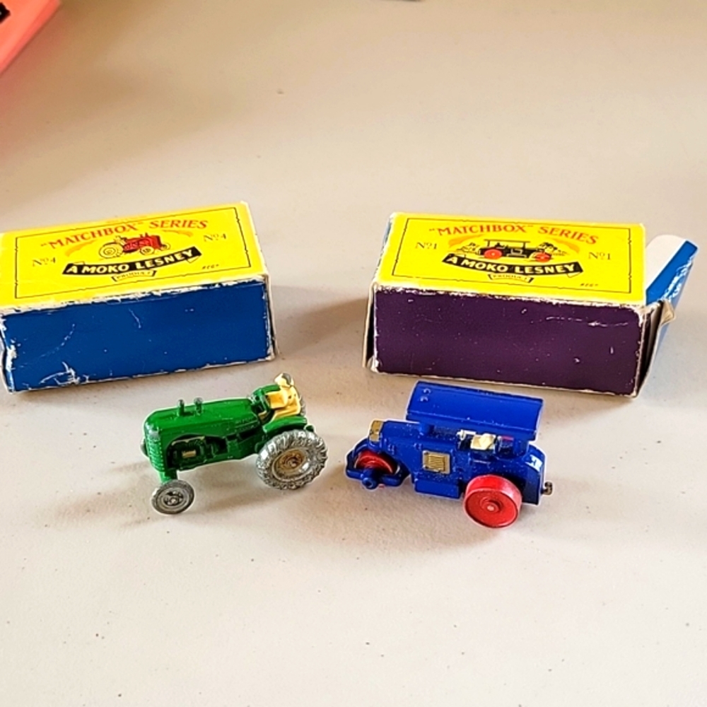 Matchbox Series A Moko Lesney Diecsst Pair- #1 & #4